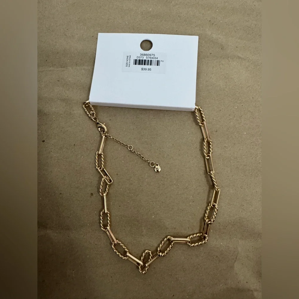 LOFT Gold Necklace | NWT | Jewelry | Party - Picture 2 of 2